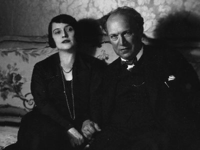  Schreker mit seiner Frau Maria